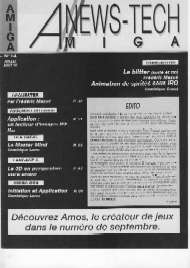 Jaquette de Amiga News Tech — n°14