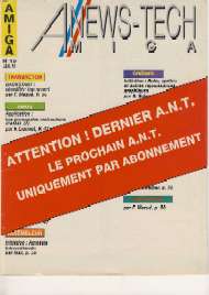 Jaquette de Amiga News Tech — n°19
