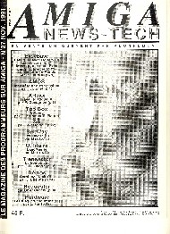 Jaquette de Amiga News Tech — n°27