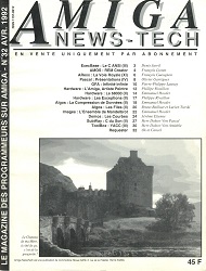 Jaquette de Amiga News Tech — n°32