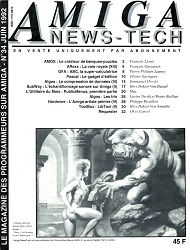 Jaquette de Amiga News Tech — n°34