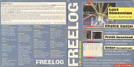 Jaquette de FREELOG — CD 031