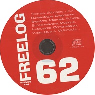 Jaquette de FREELOG — CD 62