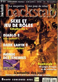 Jaquette de Backstab — n°21
