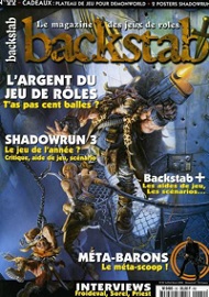 Jaquette de Backstab — n°22