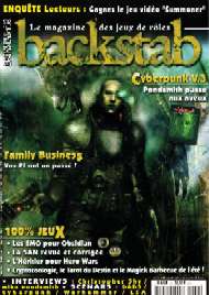 Jaquette de Backstab — n°32