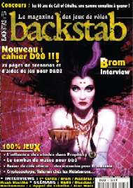 Jaquette de Backstab — n°33