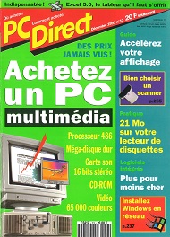 Jaquette de PC Direct — n°013