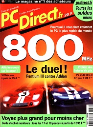 Jaquette de PC Direct — n°087