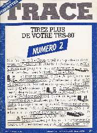 Jaquette de Trace — n°02