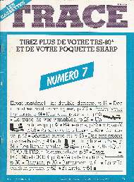 Jaquette de Trace — n°07