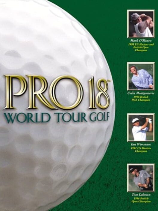Jaquette de Pro 18: World Tour Golf