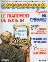 Jaquette de Commodore Magazine — n°04