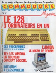 Jaquette de Commodore Magazine — n°07
