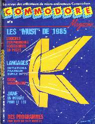 Jaquette de Commodore Magazine — n°08