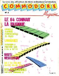 Jaquette de Commodore Magazine — n°09