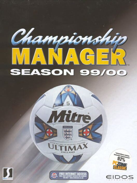 Jaquette de L'Entraineur 3: Championship Manager: Season 1999/2000