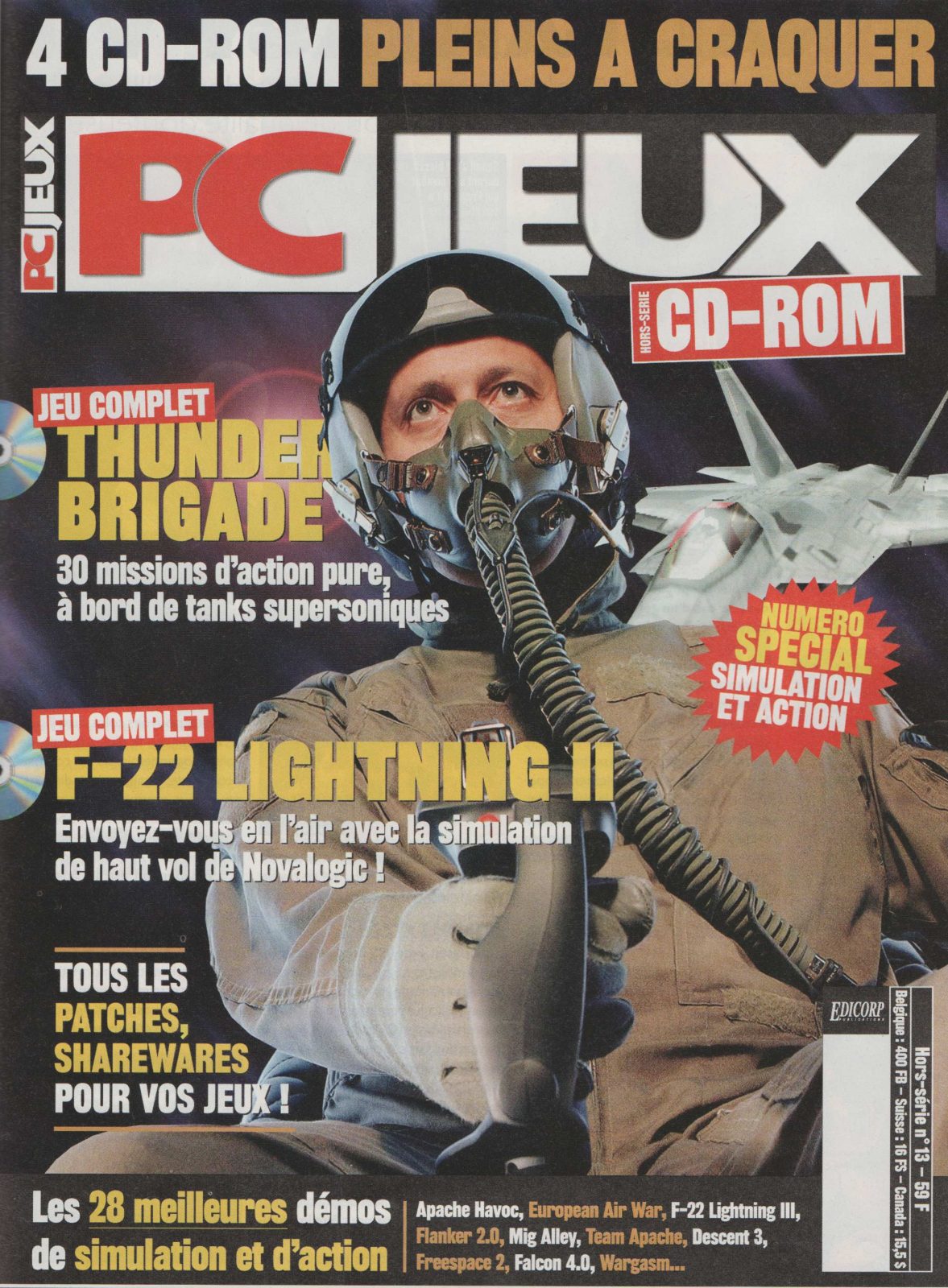 Jaquette de PC Jeux — HS n°13 SPECIAL SIMULATION