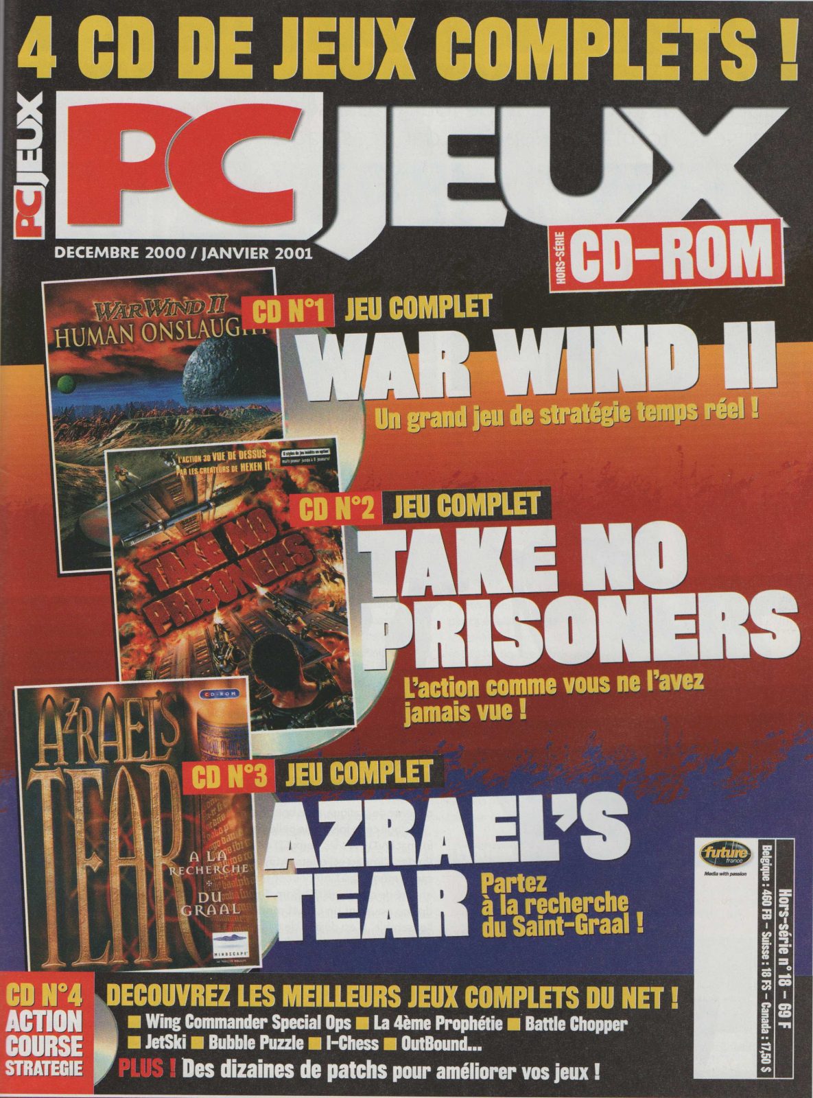 Jaquette de PC Jeux — HS n°18 SPECIAL CD