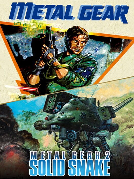Jaquette de Metal Gear & Metal Gear 2: Solid Snake