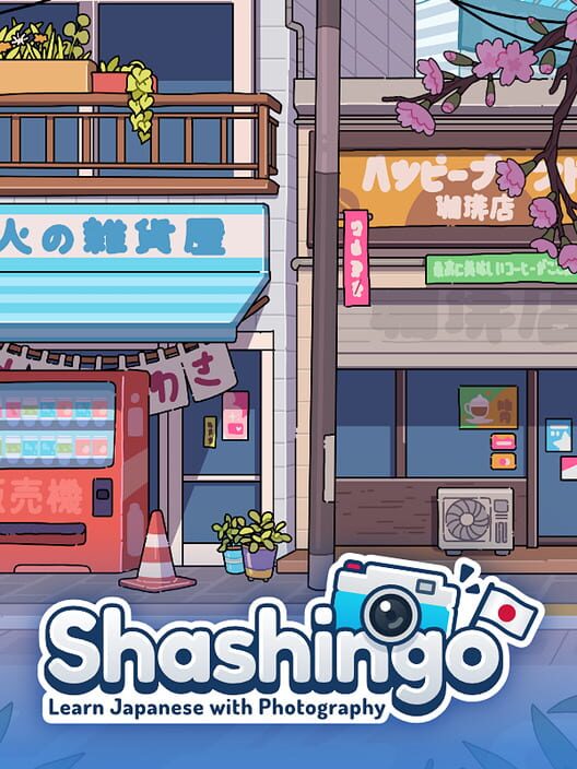Jaquette de Shashingo: Learn Japanese With Photography