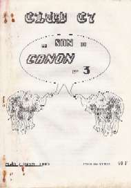 Jaquette de Le son du canon — n°03