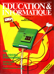 Jaquette de Education et Informatique — n°25