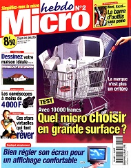 Jaquette de Micro hebdo — n°0002