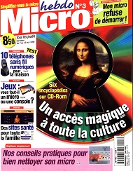 Jaquette de Micro hebdo — n°0003