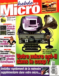 Jaquette de Micro hebdo — n°0008