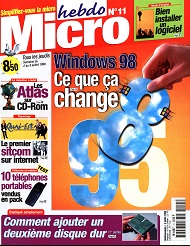 Jaquette de Micro hebdo — n°0011