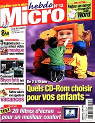 Jaquette de Micro hebdo — n°0012