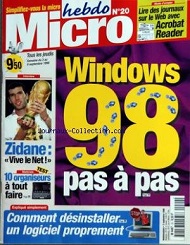 Jaquette de Micro hebdo — n°0020