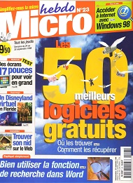 Jaquette de Micro hebdo — n°0023