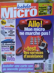 Jaquette de Micro hebdo — n°0024