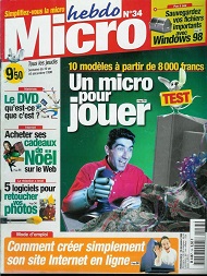 Jaquette de Micro hebdo — n°0034