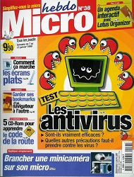 Jaquette de Micro hebdo — n°0038
