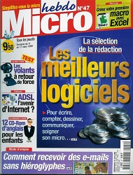 Jaquette de Micro hebdo — n°0047