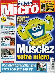 Jaquette de Micro hebdo — n°0052