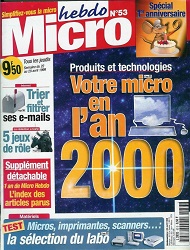 Jaquette de Micro hebdo — n°0053