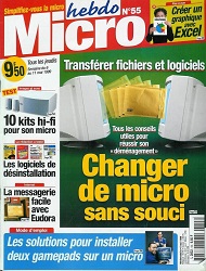 Jaquette de Micro hebdo — n°0055