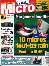 Jaquette de Micro hebdo — n°0057