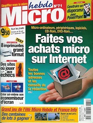 Jaquette de Micro hebdo — n°0071