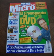 Jaquette de Micro hebdo — n°0071 bis