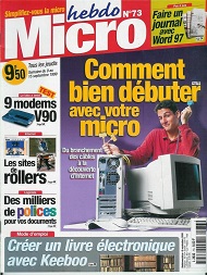 Jaquette de Micro hebdo — n°0073