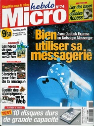 Jaquette de Micro hebdo — n°0074