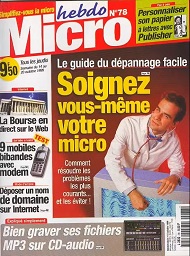 Jaquette de Micro hebdo — n°0078