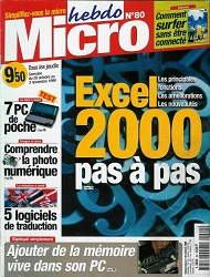 Jaquette de Micro hebdo — n°0080