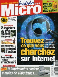Jaquette de Micro hebdo — n°0081