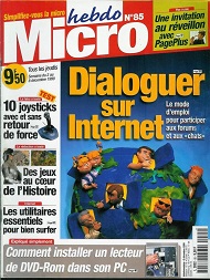 Jaquette de Micro hebdo — n°0085